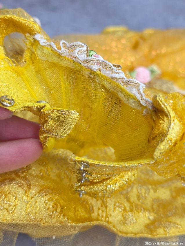 Полный аутфит барби Белль Красавица и Чудовище (фото 6)