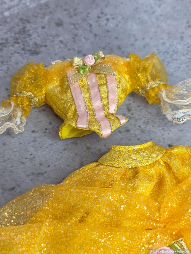 Полный аутфит барби Белль Красавица и Чудовище (фото 5)