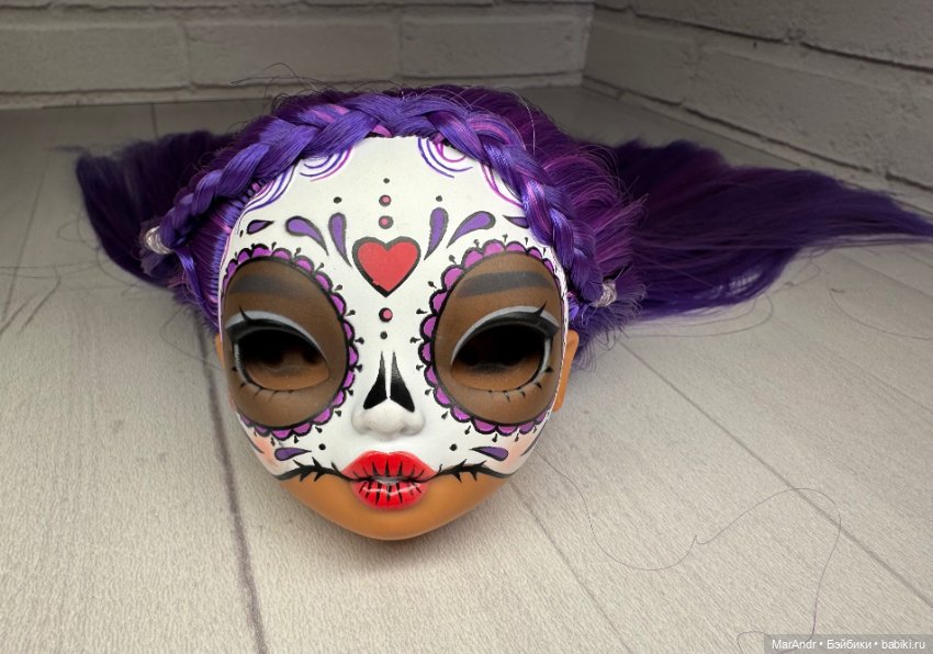 Голова Rainbow High Мария Гарсия (фото 7)