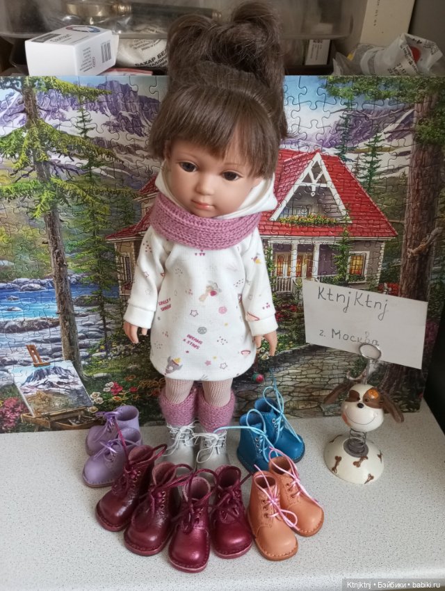 Ботиночки на Паола Рейна № 2, Arias Куклу Elegance Carlota (фото 7)