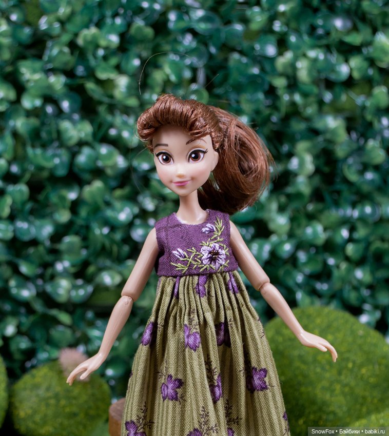 Платье "Цветок" для пижамных принцесс, бжд