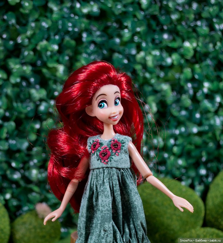 Платье "Розочки" для пижамных принцесс, бжд (фото 4)