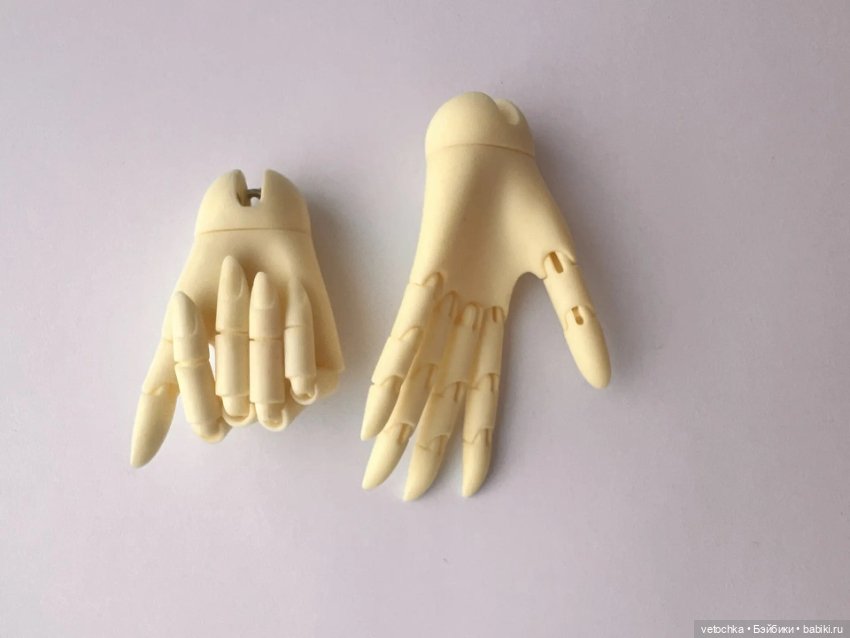 Шарнирные руки — Части кукол BJD