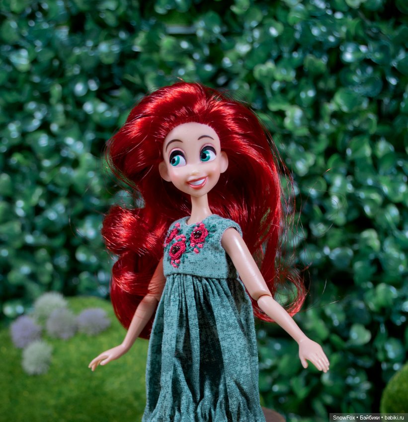 Платье "Розочки" для пижамных принцесс, бжд