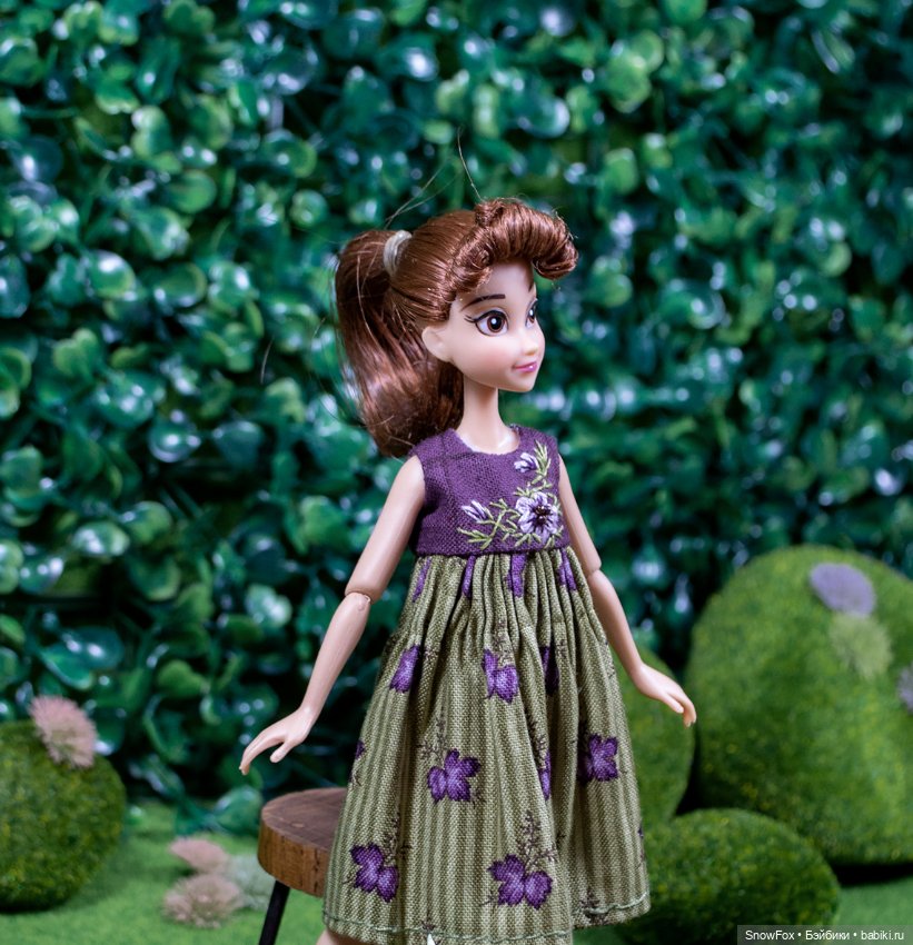 Платье "Цветок" для пижамных принцесс, бжд (фото 4)