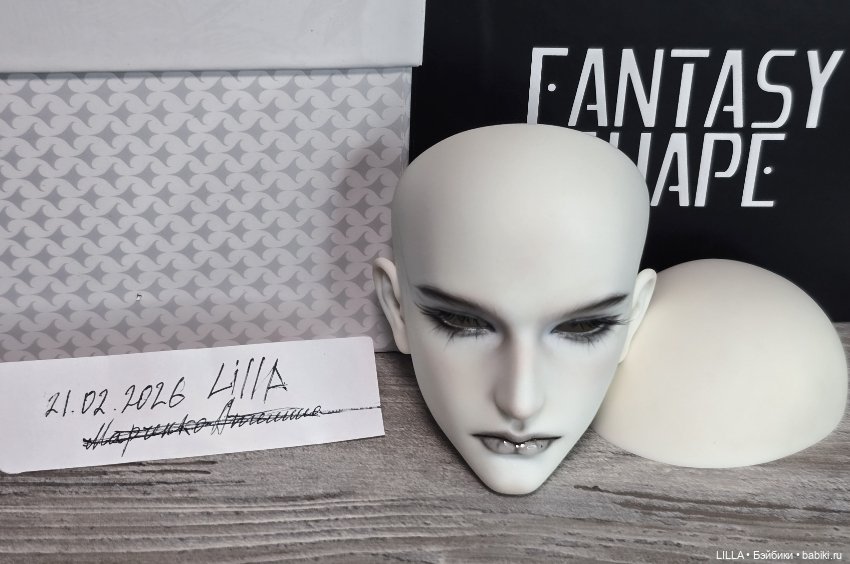 Голова bjd куклы Akheilos 2.0 (фото 7)