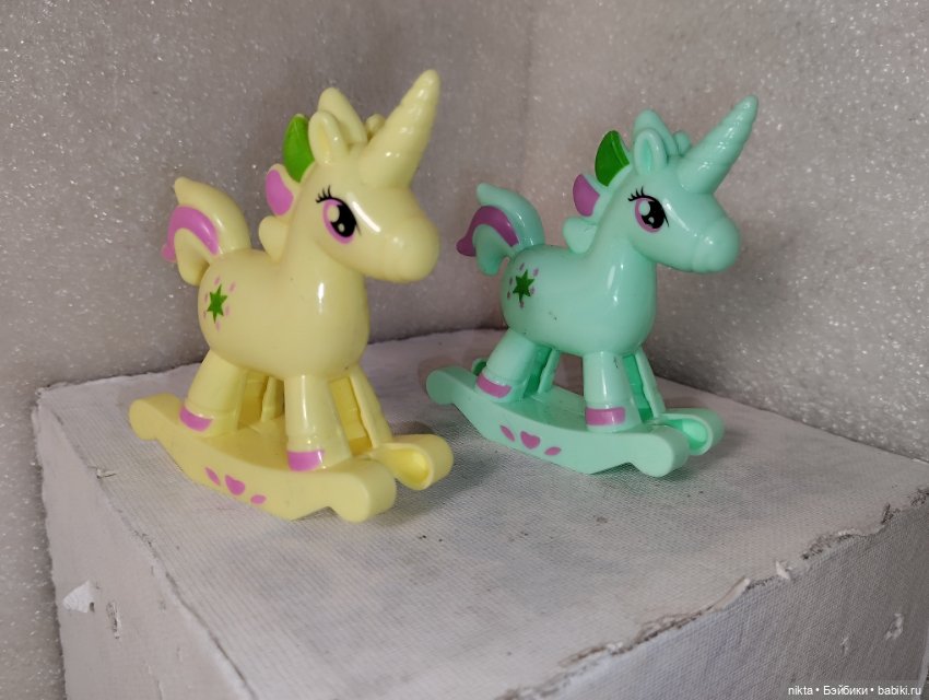 Фигурки единороги, качалки лотом (фото 2)