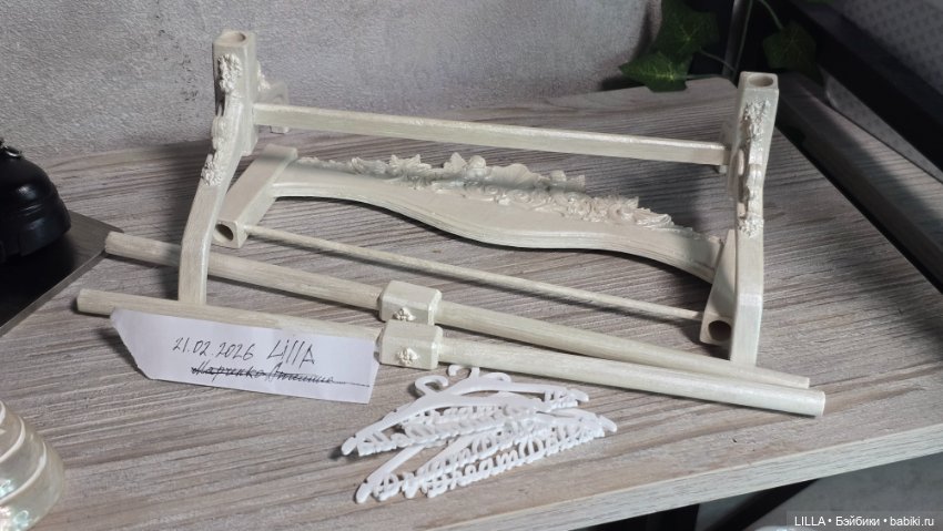 Вешалка для бжд кукол — Миниатюра для кукол (фото 5)