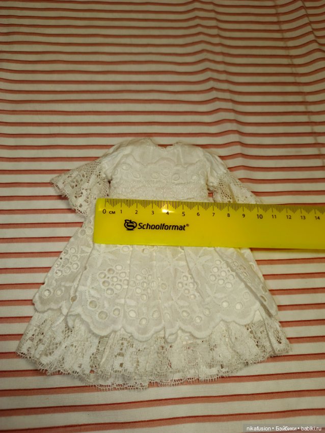 Платье на антикварную или винтажную куклу, рост 20-22 (фото 6)