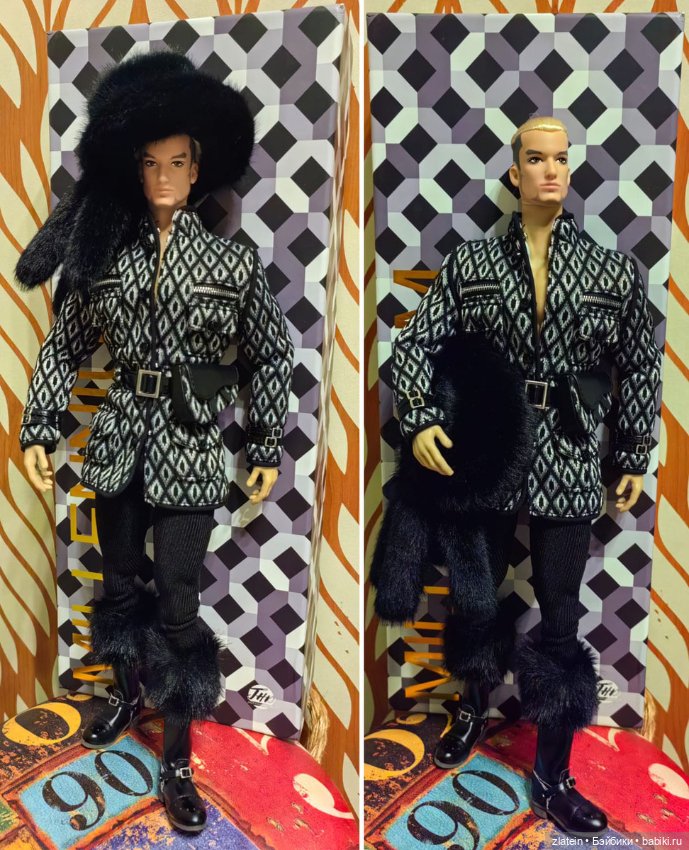 Аутфит Адониса Winter Moskow