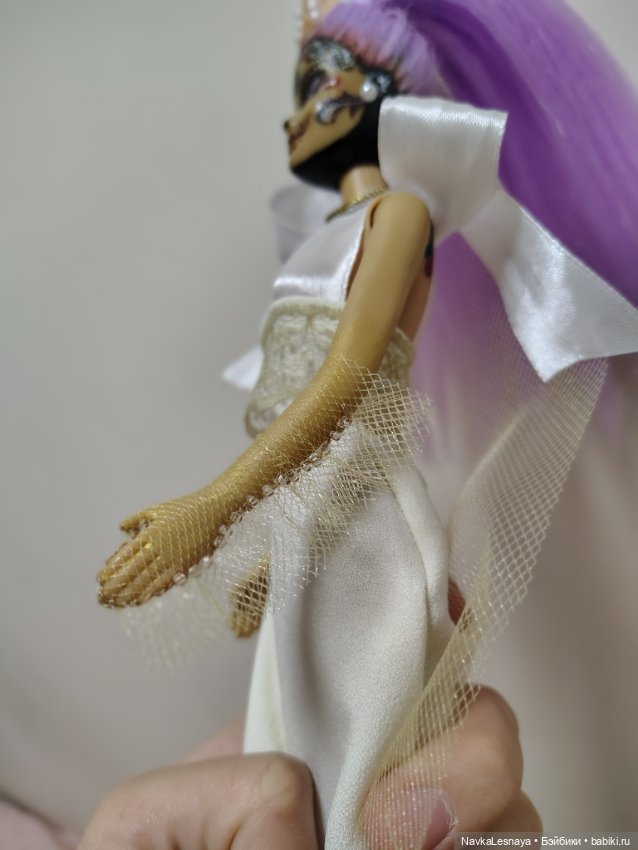 Невеста Калавера Anlily — ООАК (кастом куклы) (фото 4)