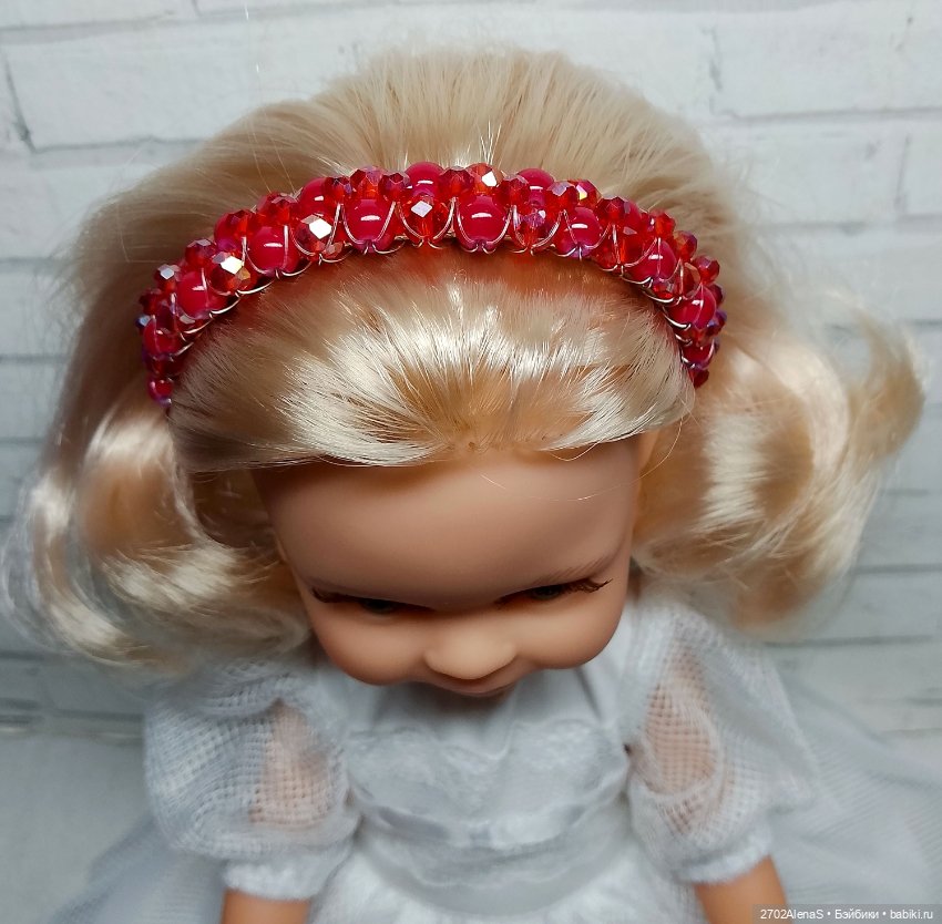 Ободок для кукол Паола Рейна (фото 2)