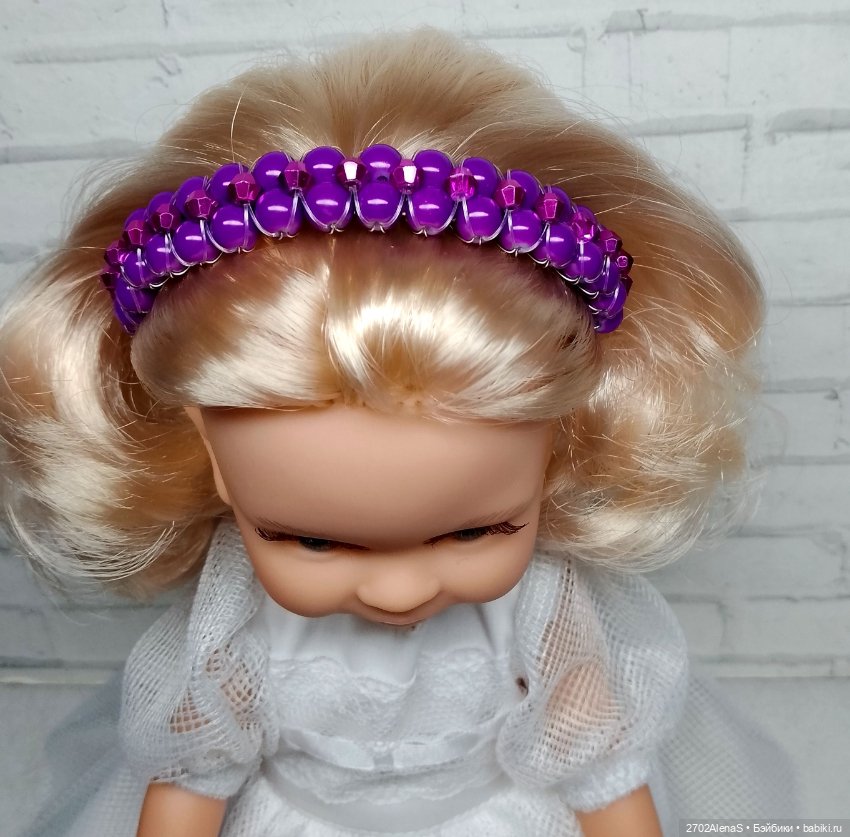 Ободок для кукол Паола Рейна (фото 7)