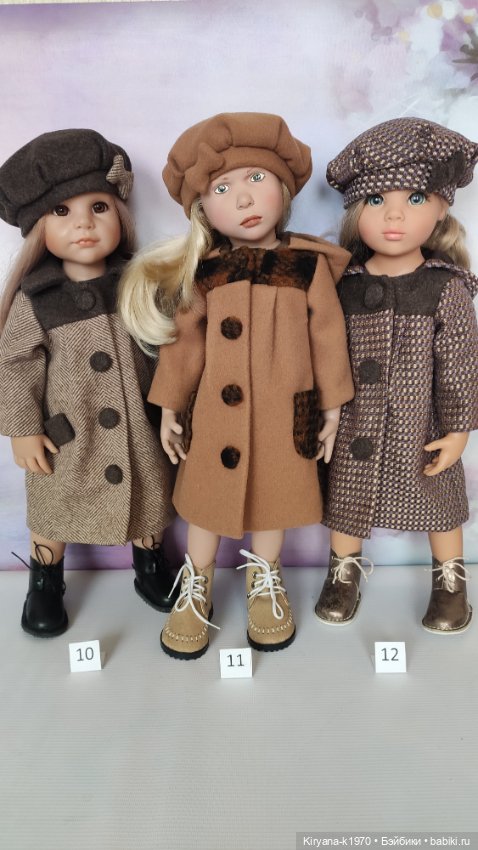 Пальто для кукол Готц/Цвергназе (фото 4)