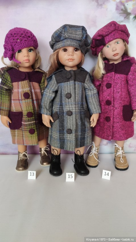 Пальто для кукол Готц/Цвергназе (фото 5)