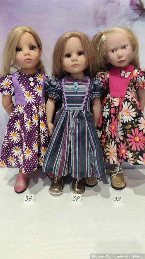 Платья для кукол Готц/Цвергназе