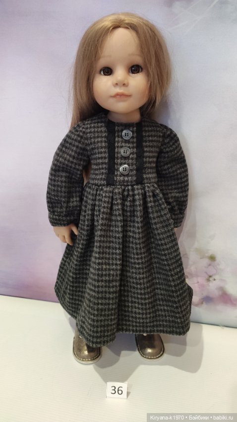 Платья с длинным рукавом для кукол Готц/Цвергназе (фото 6)