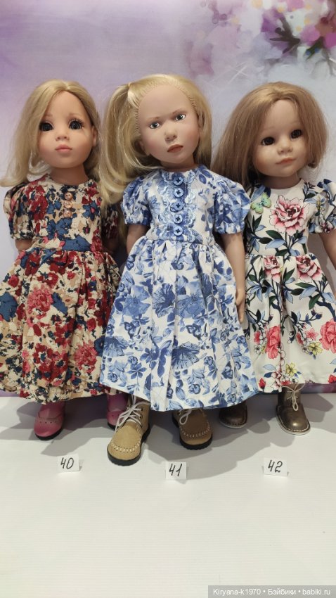 Платья для кукол Готц/Цвергназе (фото 2)