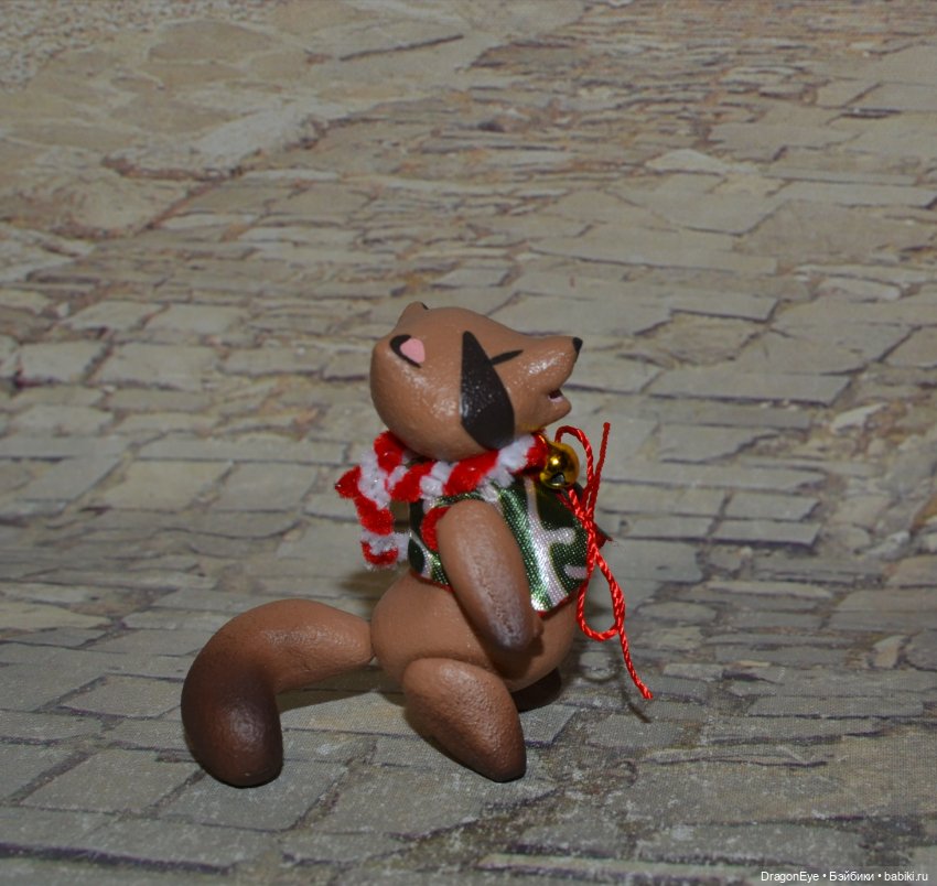 Gashapon Счастливая лисица №1