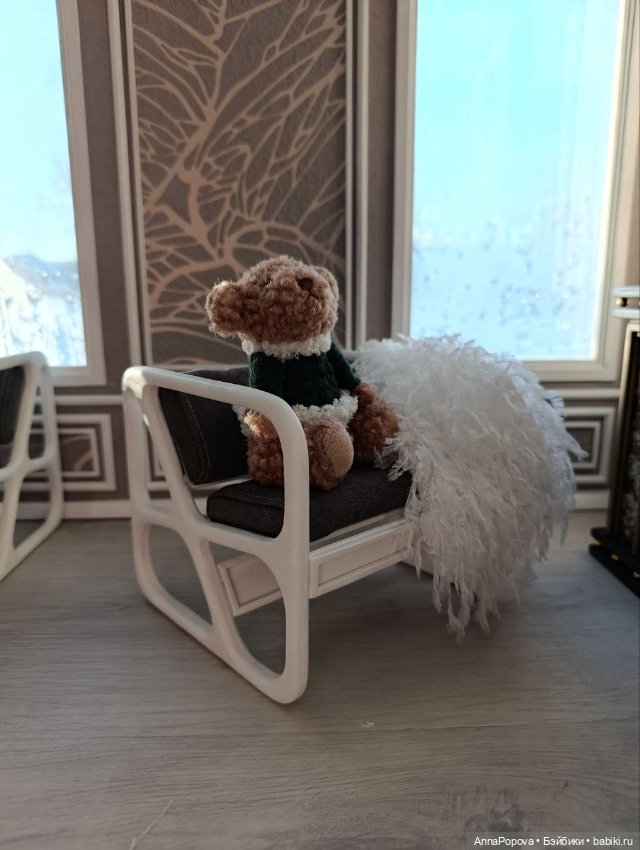 Кресло современное для 1/6, 1/4