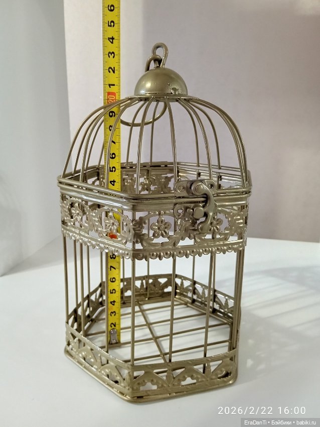 Золотая клетка для купольных фотосессий (фото 7)