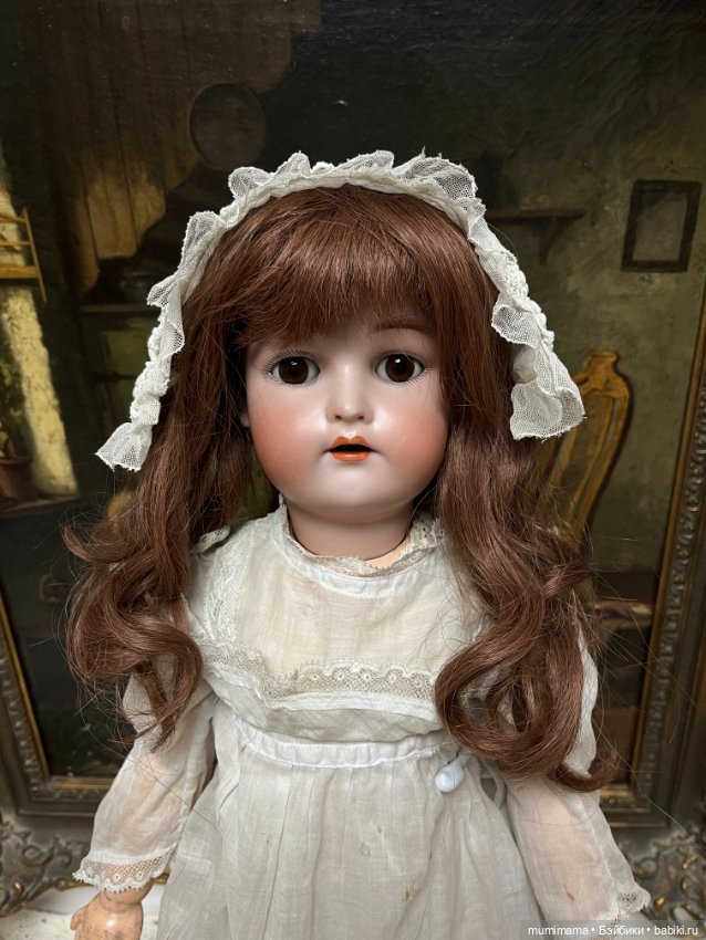Антикварная механическая кукла Kammer Reinhardt рост 64 см (фото 4)