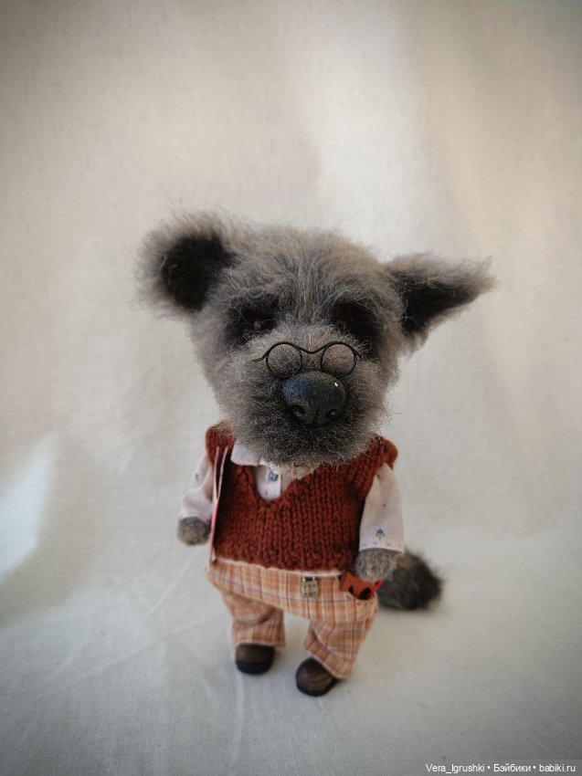 Игрушка собака пес — Авторские игрушки