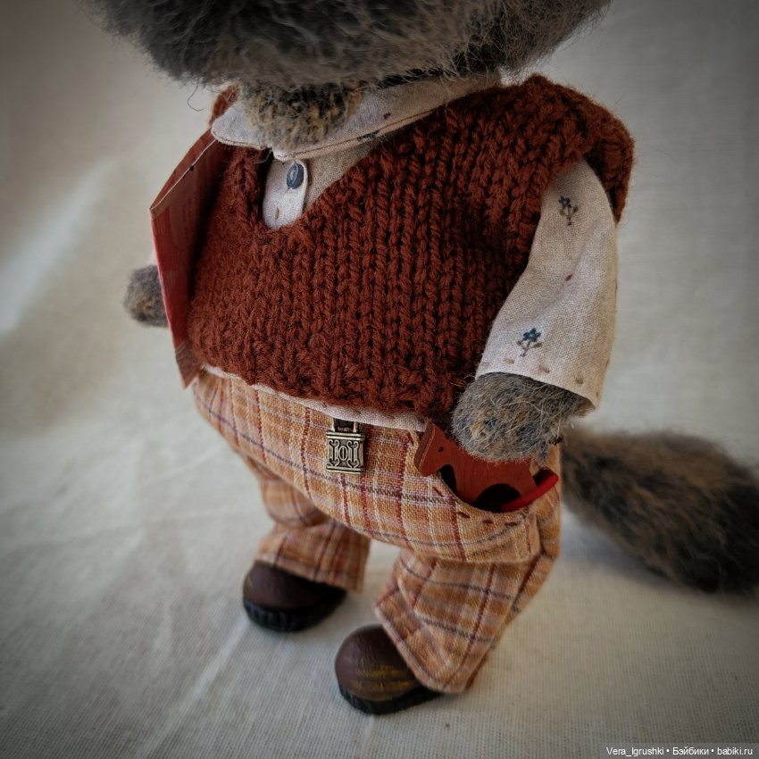 Игрушка собака пес — Авторские игрушки (фото 7)