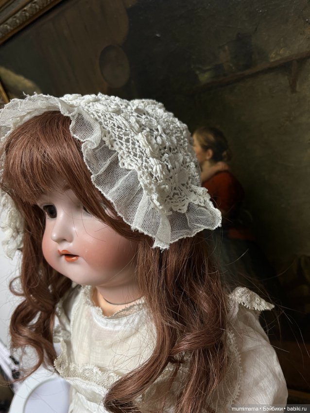 Антикварная механическая кукла Kammer Reinhardt рост 64 см (фото 7)