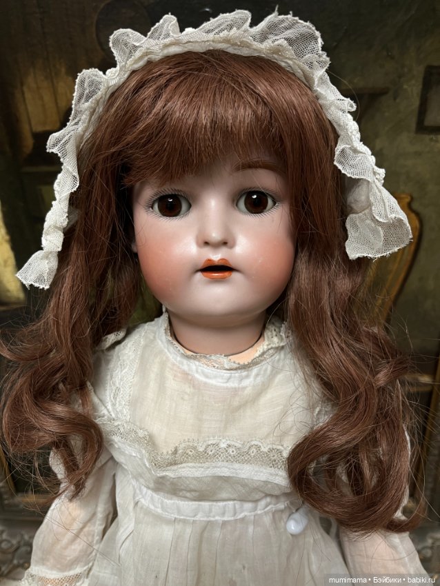 Антикварная механическая кукла Kammer Reinhardt рост 64 см (фото 8)