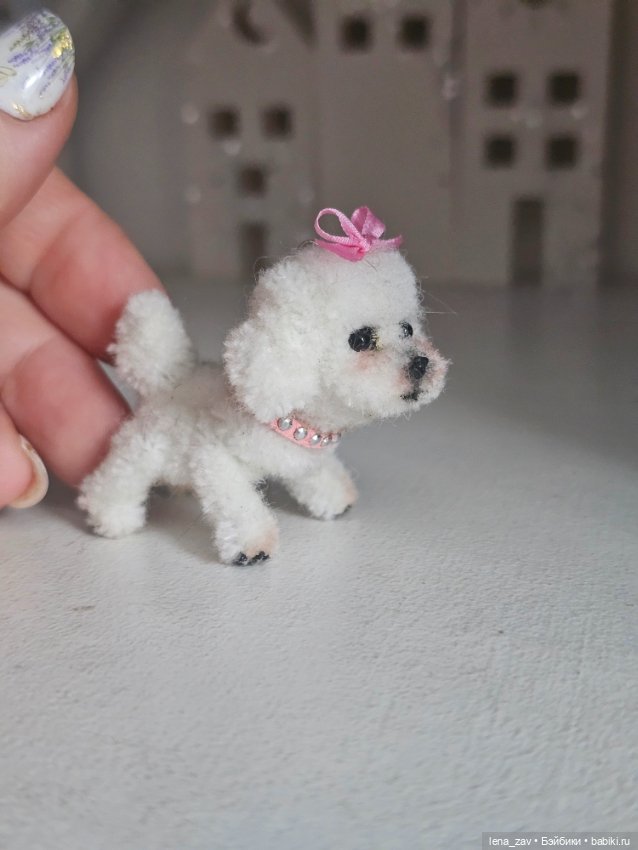 Пудель и бишон для барби и других кукол (фото 5)