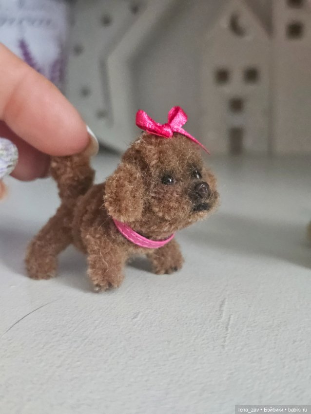 Пудель и бишон для барби и других кукол (фото 3)