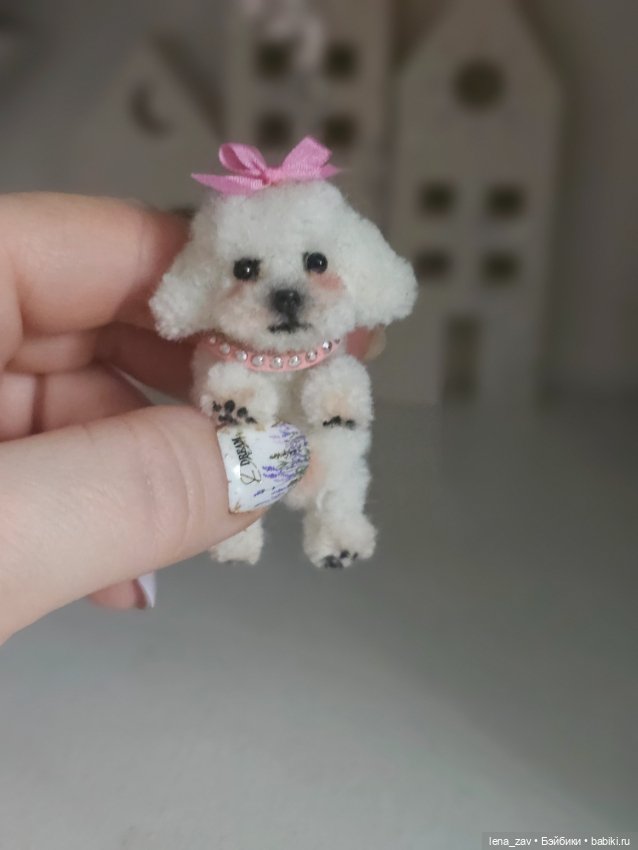 Пудель и бишон для барби и других кукол (фото 6)