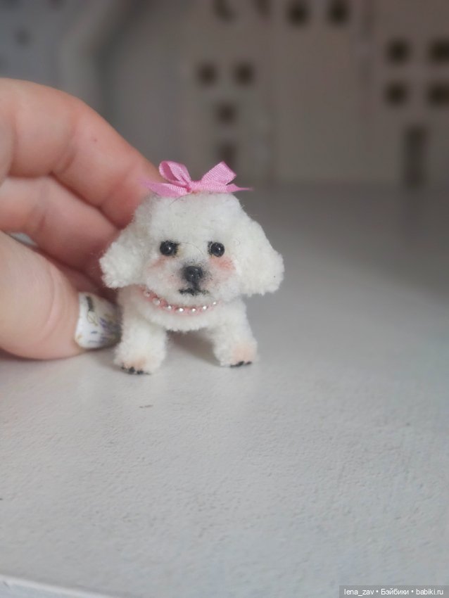 Пудель и бишон для барби и других кукол (фото 4)