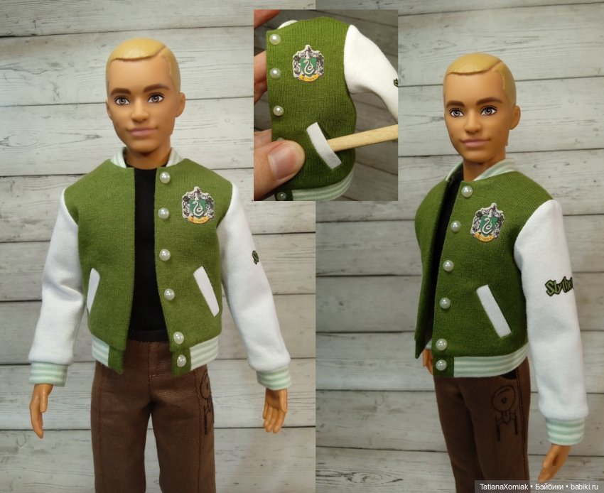 Одежда для Кена: Бомбер, худи и свитер (фото 2)