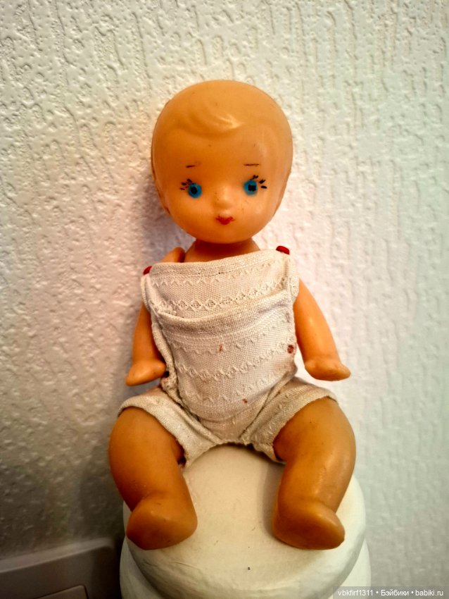 Леночка,пупсик СССР — Винтажные куклы и игрушки детства (фото 2)