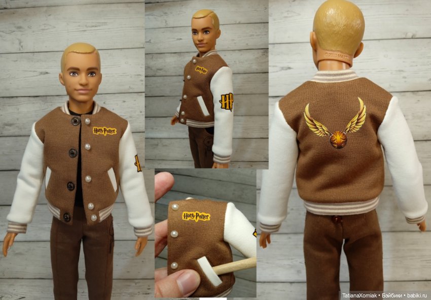 Одежда для Кена: Бомбер, худи и свитер (фото 4)