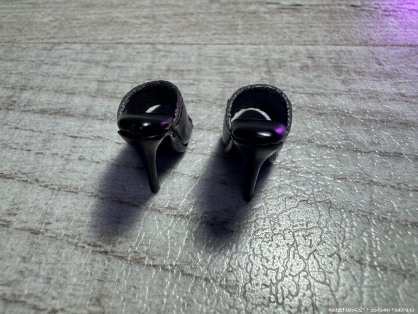 Черные туфли A Doll's Life Vanessa Perrin Integrity Toys (фото 4)