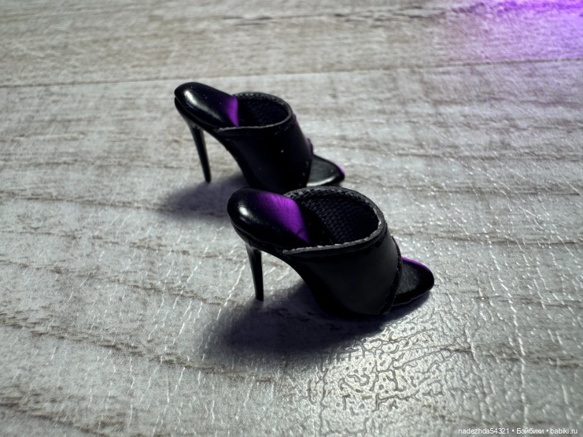 Черные туфли A Doll's Life Vanessa Perrin Integrity Toys (фото 3)