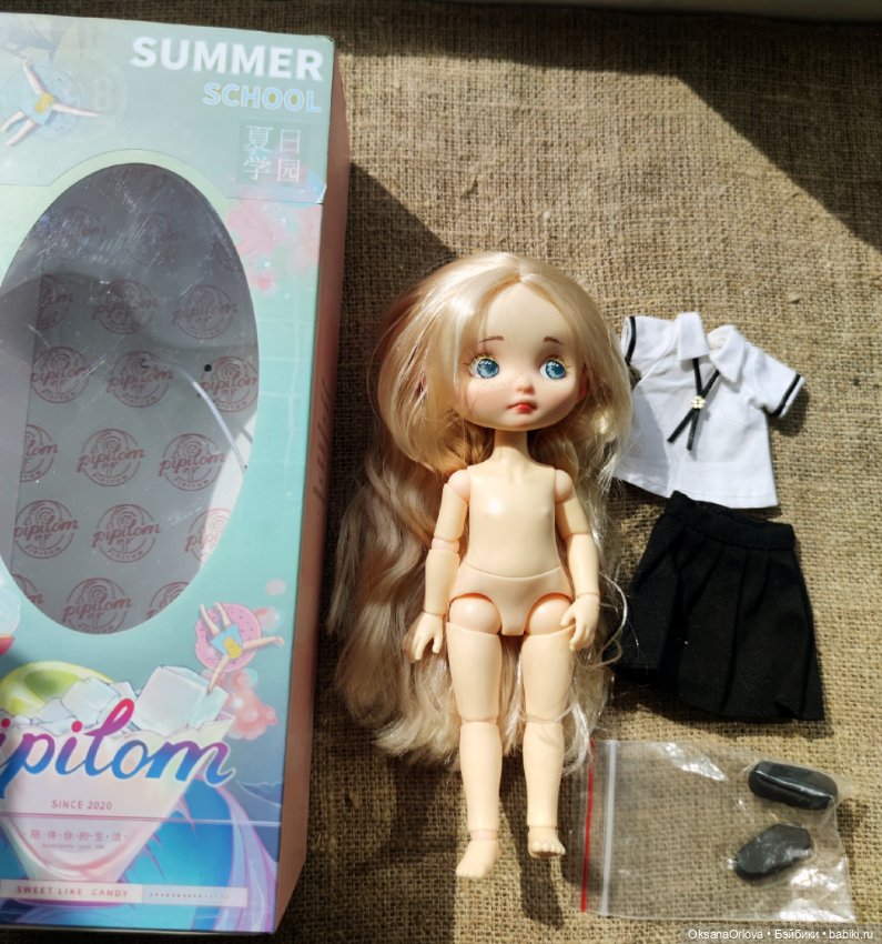 Кукла Pipitom на теле монст