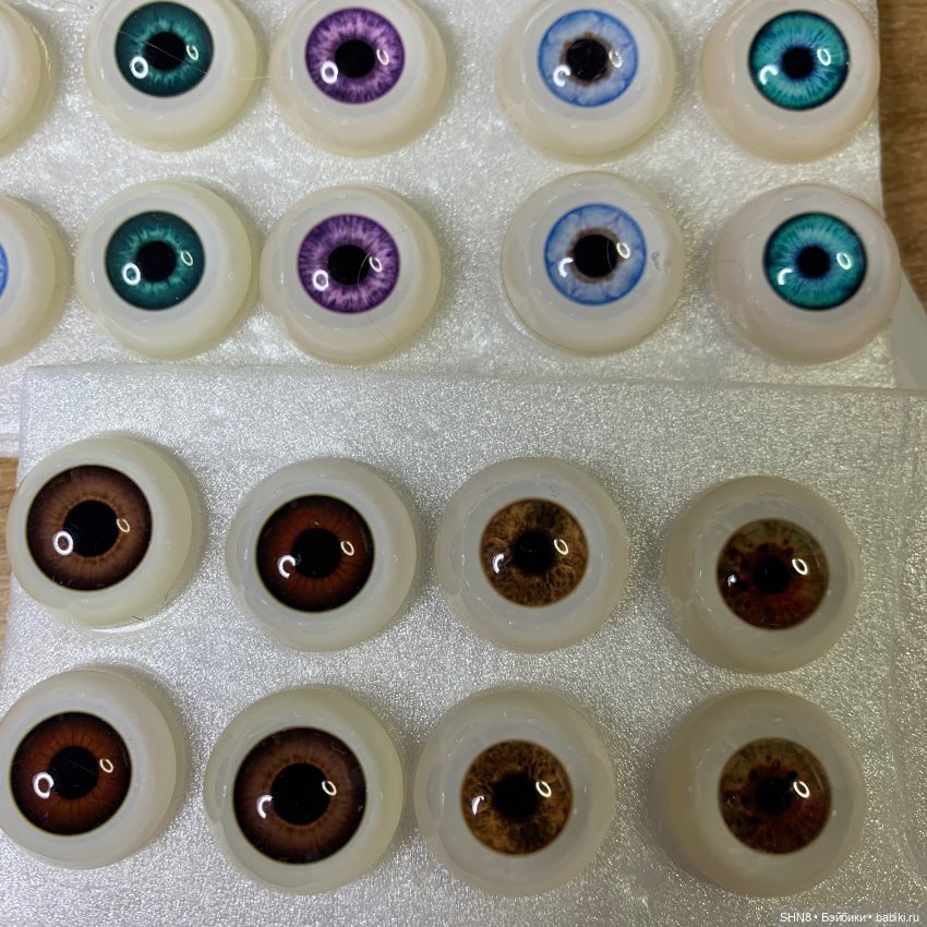Глаза для кукол 20 мм (фото 7)
