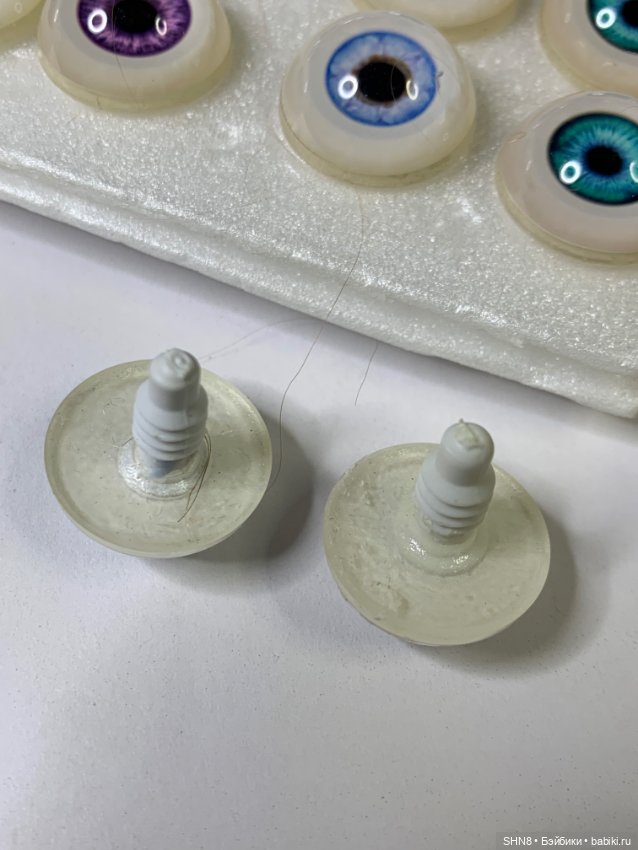 Глаза для кукол 20 мм (фото 6)