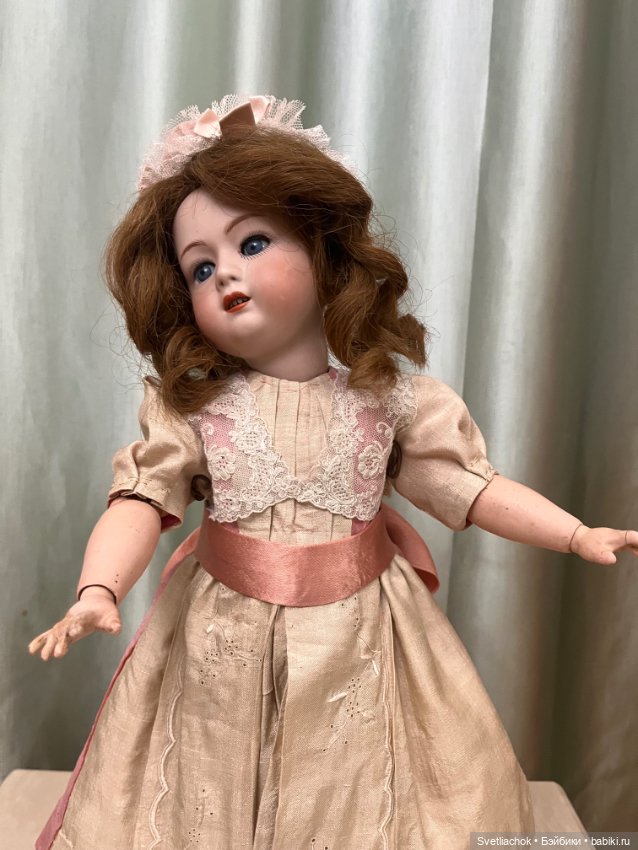 Щекастенькая задорная малышка , Характерный молд от Gerbruder Heubach 8192 (фото 2)