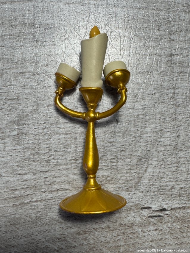 Аксессуары из игрового набора "Ужин с куклой Белль" — Красавица и Чудовище (фото 4)