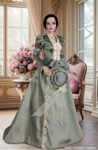 Выкройка PDF в натуральную величину / прогулочный костюм для кукол Тоннер Tonner ростом 40-41 см (фото 5)