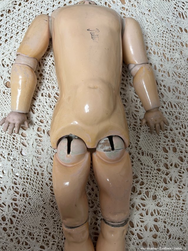 Антикварное немецкое тело фабрики Вальтерхаузен рост 50 см (фото 5)