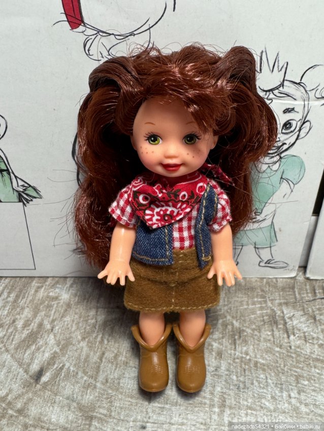 Ковбойша Челси 1998 год — Игровые куклы (фото 3)