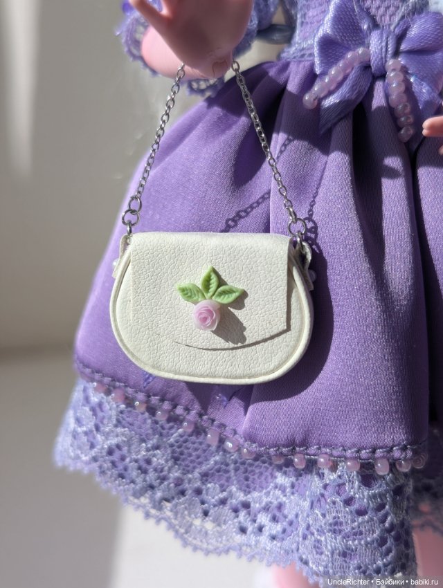 ООАК Лавандовая девочка — ООАК (кастом куклы) (фото 5)