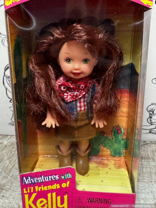 Ковбойша Челси 1998 год — Игровые куклы (фото 2)