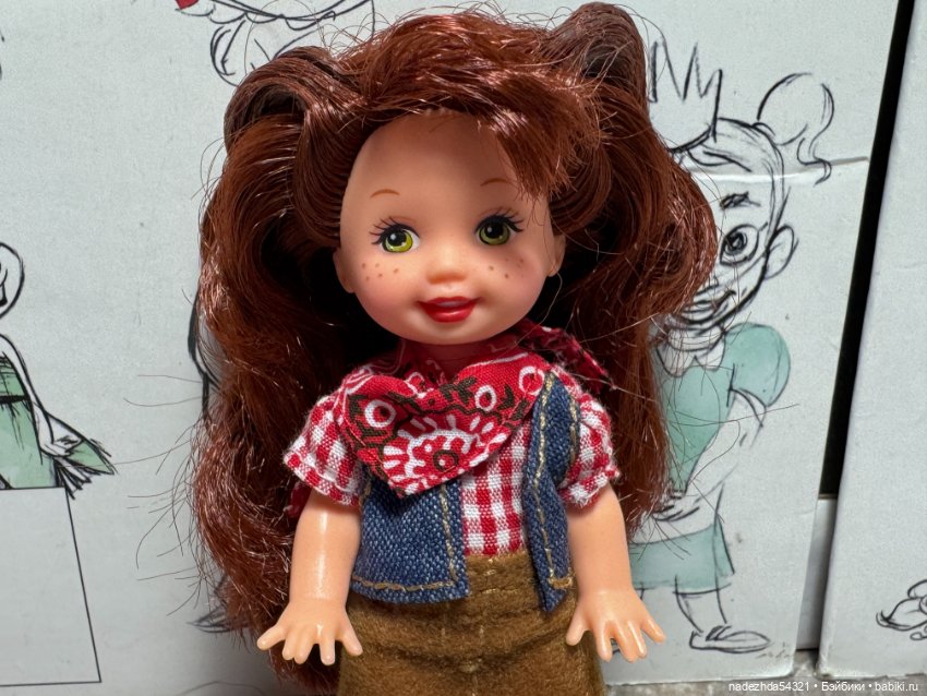 Ковбойша Челси 1998 год — Игровые куклы (фото 4)